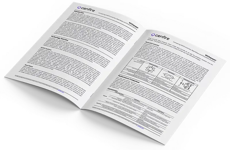 MEMS-Switch-Whitepaper-Cenfire-MEMS
